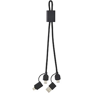 Connect 6-in-1 45W RCS recycled aluminium fast charging cable