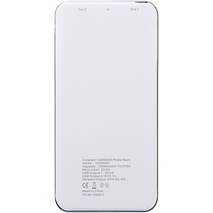 Constant 10.000 mAh wireless power bank with LED