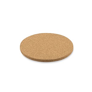 Cork coaster round