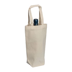 Cotton bag for 1 bottle
