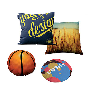 Customized all-over printed pillows