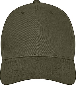 Davis 6 panel cap, forest green