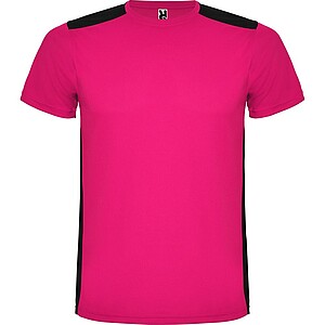 Detroit short sleeve kids sports t-shirt, dark pink, size 8