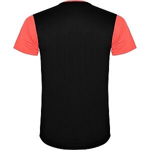 Detroit short sleeve kids sports t-shirt, fluor coral, size 12