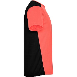 Detroit short sleeve kids sports t-shirt, fluor coral, size 8