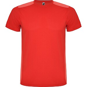 Detroit short sleeve kids sports t-shirt, red, size 8