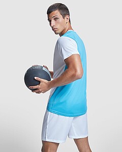 Detroit short sleeve kids sports t-shirt, white, size 8