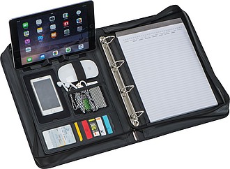 DIN A4 conference folder with ring binder