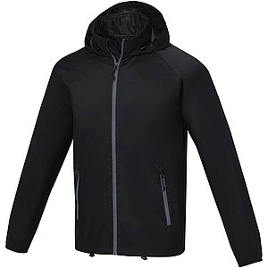 Dinlas mens lightweight jacket, black, S