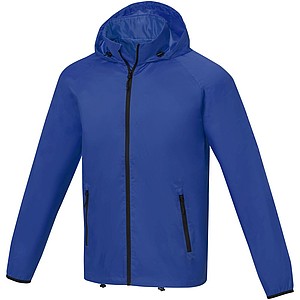Dinlas mens lightweight jacket, blue, L