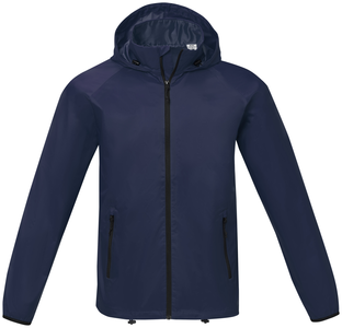 Dinlas mens lightweight jacket, navy, 3XL