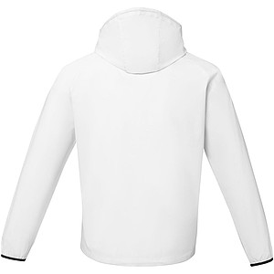 Dinlas mens lightweight jacket, white, XXL