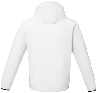 Dinlas mens lightweight jacket, white, XXL