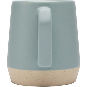 Dolce 300 ml ceramic mug with matt finish, reef blue