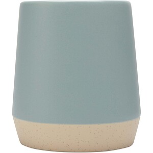 Dolce 300 ml ceramic mug with matt finish, reef blue