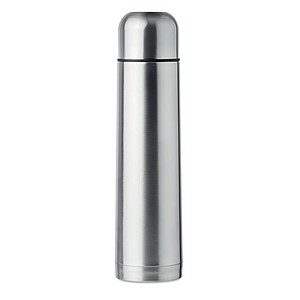 Double wall stainless Steel insulating vacuum flask 1 L.