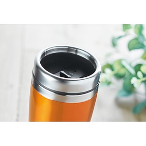 Double wall travel cup
