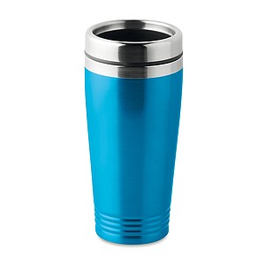 Double wall travel cup