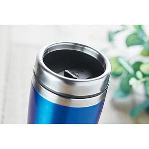 Double wall travel cup