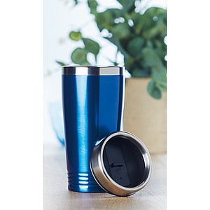 Double wall travel cup