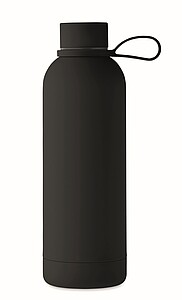 Double wall vacuum insulating bottle