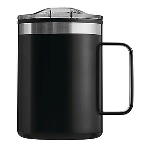 Double-walled travel mug, black