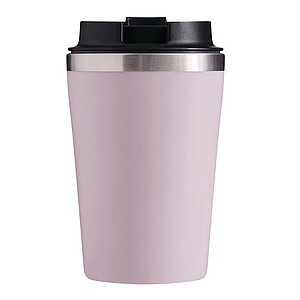 Double-walled travel mug, pink