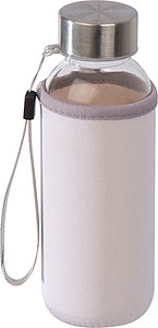 Drinking bottle with neoprene sleeve