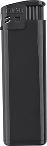 Electronic lighter, refillable, black