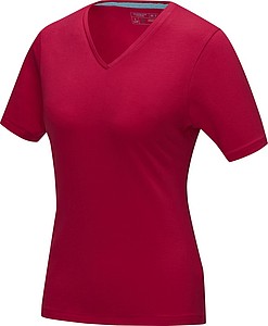 Elevate Kawartha V-neck Ladies Tee, red M