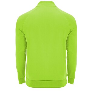 Epiro long sleeve kids quarter zip sweatshirt, fluor green, size 8