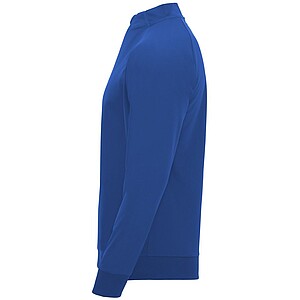 Epiro long sleeve unisex quarter zip sweatshirt, royal blue, size XL