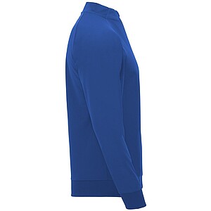 Epiro long sleeve unisex quarter zip sweatshirt, royal blue, size XL