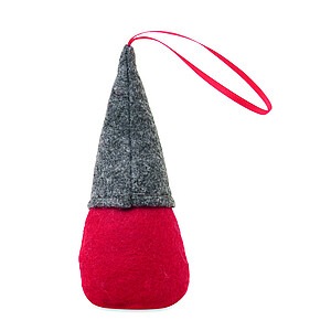 Felt gnome tree hanger