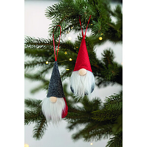 Felt gnome tree hanger