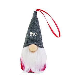 Felt gnome tree hanger