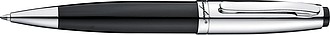 Ferraghini writing set with a ballpen and a rollerball pen, black