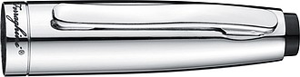 Ferraghini writing set with a ballpen and a rollerball pen, black