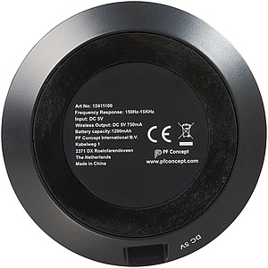 Fiber wireless charging Bluetooth® speaker