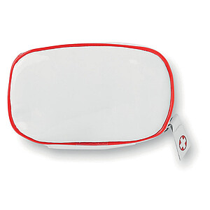 First aid kit, red