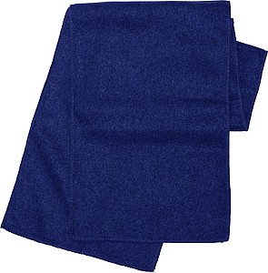 Fleece scarf.Blue