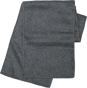 Fleece scarf.Grey