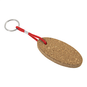 floating cork keyring