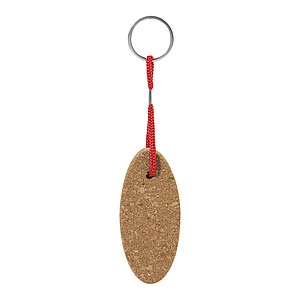 floating cork keyring