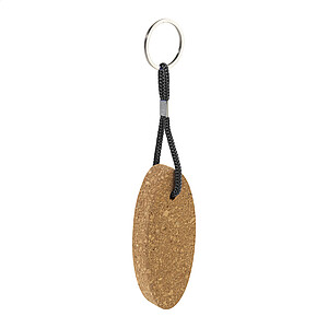 floating cork keyring