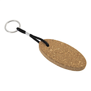floating cork keyring