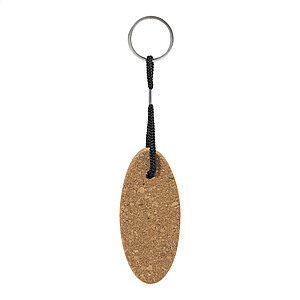 floating cork keyring