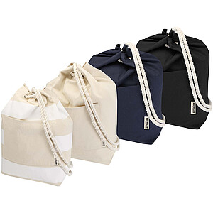 Florida 270 g/m2 GRS recycled sailor duffel bag 15L