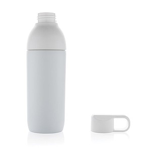 Flow RCS recycled stainless steel vacuum bottle, white