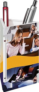 Foldable pen holder